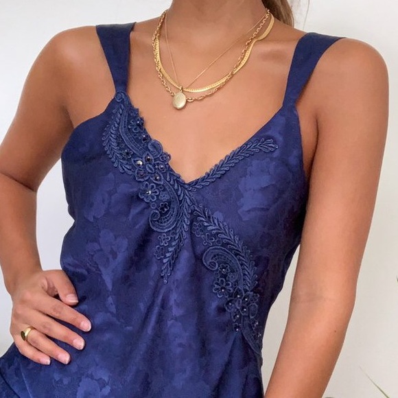 🧸 Victoria Secret vintage gold label slip dress - Picture 4 of 4
